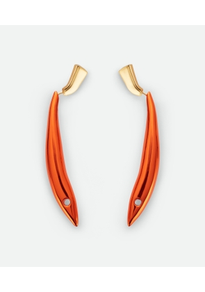 Bottega Veneta Sardine Earrings - Orange - Woman -