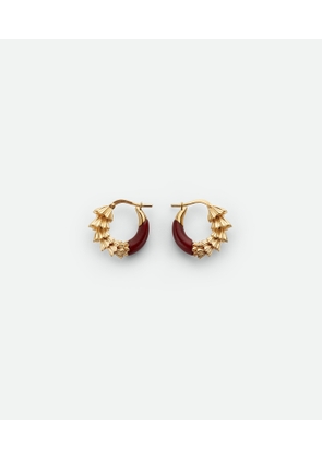 Bottega Veneta Dragon Hoop Earrings - Gold - Woman -
