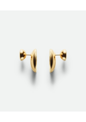 Bottega Veneta Concave Earrings - Gold - Woman -