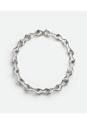 Bottega Veneta Nest Chain Necklace - Silver - Woman -