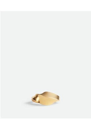 Bottega Veneta Twist Ring - Gold - Woman - L-½