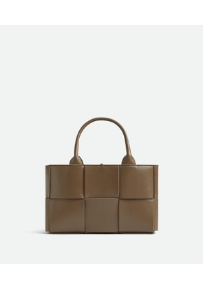 Bottega Veneta Mini Arco Tote Bag - Brown - Woman - Lambskin