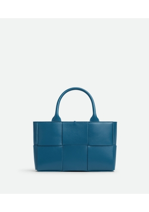Bottega Veneta Mini Arco Tote Bag - Blue - Woman - Lambskin