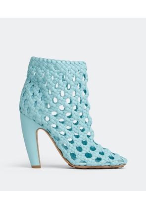 Bottega Veneta Canalazzo Ankle Boot - Blue - Woman   Lamb Skin