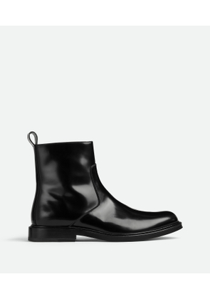Bottega Veneta Tie Ankle Boot - Black - Man   Calf Skin