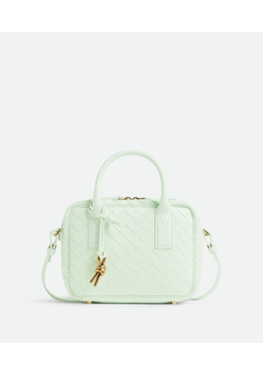 Bottega Veneta Small Getaway - White - Woman - Lambskin