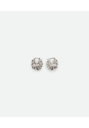Bottega Veneta Knot Earrings - Silver - Woman -