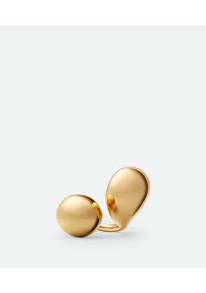 Bottega Veneta Drop Ring - Gold - Woman - L-½