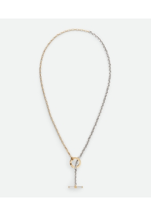 Bottega Veneta Key Chain Necklace - Gold - Man -