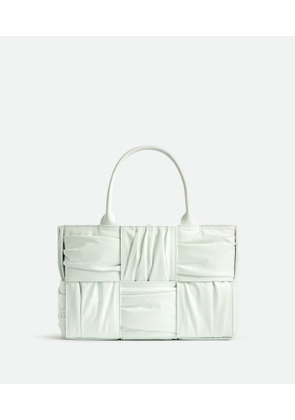 Bottega Veneta Small Arco Tote Bag - White - Woman - Calfskin
