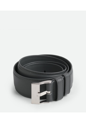 Bottega Veneta Watch Belt - Grey - Man - 75 - Calfskin
