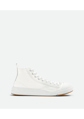 Bottega Veneta Vulcan Sneaker - White - Man   Cotton