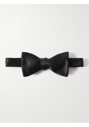 Favourbrook - Pre-Tied Duchesse Silk-Satin Bow Tie - Men - Black