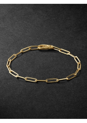Mateo - Long Link Gold Bracelet - Men - Gold