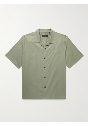 Rag & Bone - Avery Convetible-Collar Woven Shirt - Men - Green - XS