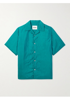 Jil Sander - Camp-Collar Padded Shell Shirt - Men - Blue - S