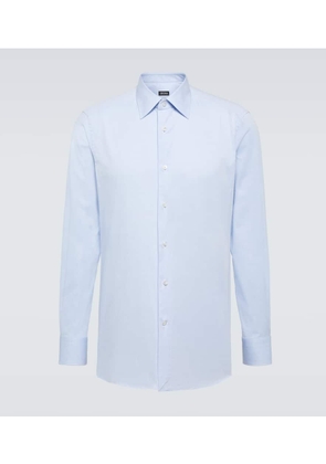 Zegna Cotton-blend shirt