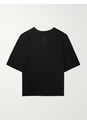 Rick Owens - Tommy Oversized Organic Cotton-Jersey T-Shirt - Men - Black