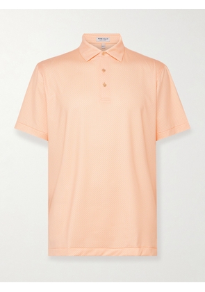 Peter Millar - Tesseract Printed Tech-Jersey Polo Shirt - Men - Orange - S