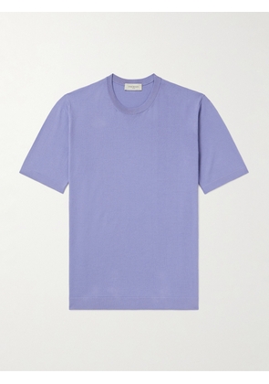 PIACENZA 1733 - Cotton T-Shirt - Men - Purple - IT 44