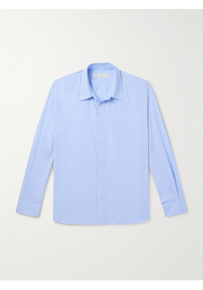 UMIT BENAN B - Cotton-Poplin Shirt - Men - Blue - IT 46