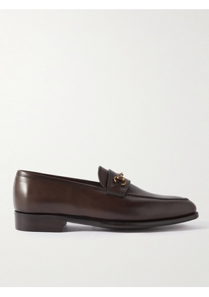 George Cleverley - Horsebit Leather Loafers - Men - Brown - UK 8
