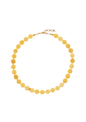 Anni Lu - Ball Beaded Necklace - Yellow - OS - Moda Operandi - Gifts For Her