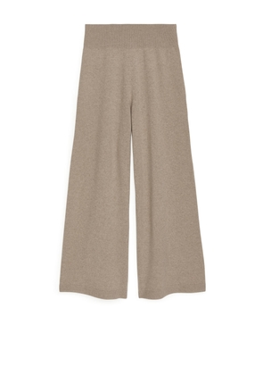 Cashmere Trousers - Beige