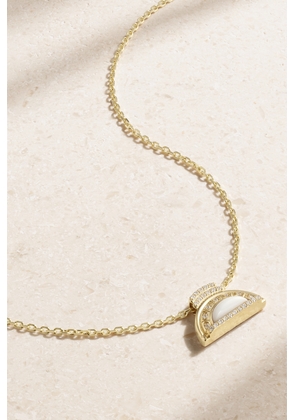 SORELLINA - Alba 18-karat Gold, Onyx And Diamond Necklace - One size