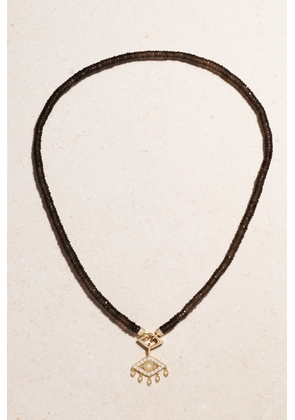 Sydney Evan - 14-karat Gold, Topaz And Diamond Necklace - One size