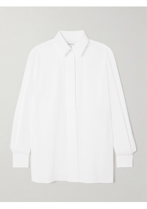 16ARLINGTON - Teverdi Cotton-poplin Shirt - White - UK 4,UK 6,UK 8,UK 10,UK 12,UK 14