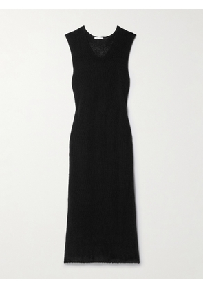 The Row - Folosa Silk Maxi Dress - Black - x small,small,medium,large,x large