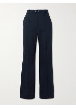 Bogner - Sevina Cotton-blend Straight-leg Pants - Blue - FR34,FR36,FR38,FR40,FR42,FR44