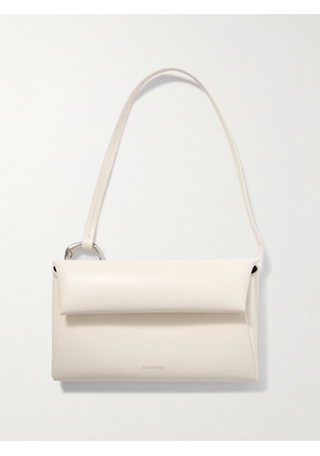 Jil Sander - Envelope Small Embellished Padded Leather Shoulder Bag - Off-white - One size