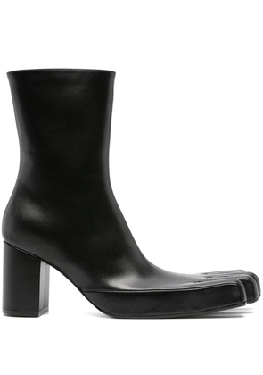 AVAVAV Finger 85mm leather boots - Black
