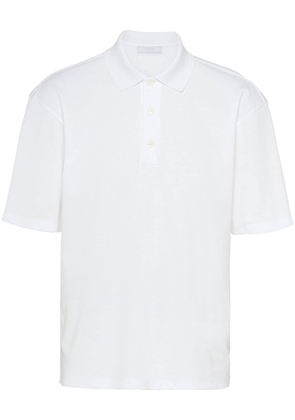 Prada short-sleeved polo shirt - White