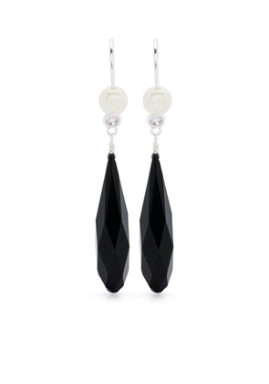 Lauren Ralph Lauren faux-pearl drop earrings - Black