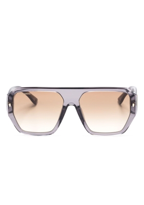 Dsquared2 Eyewear navigator-frame sunglasses - Grey