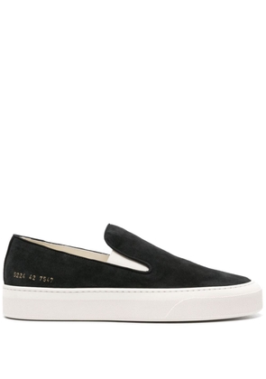 Common Projects slip-on suede sneakers - Black
