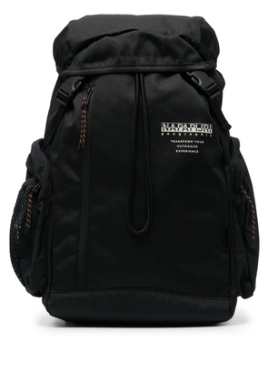 Napapijri Lynx logo-print backpack - Black