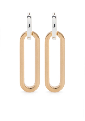 Lauren Ralph Lauren cable-link drop earrings - Gold