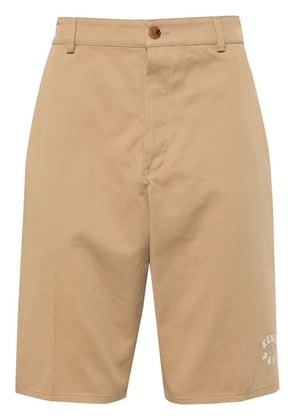Kenzo knee-length cotton shorts - Neutrals