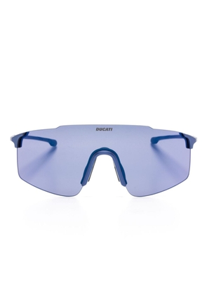 Carrera x Ducati Carduc 033/S shield-frame sunglasses - Blue