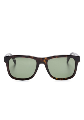 Lacoste wayfarer-frame sunglasses - Brown