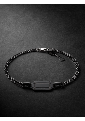 EÉRA - Tokyo Coated-Gold and Silver Bracelet - Men - Black - L