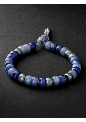 Carolina Bucci - Forte Beads White Gold Multi-Stone Bracelet - Men - Blue