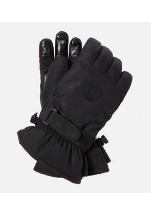 Yves Salomon Panelled gloves