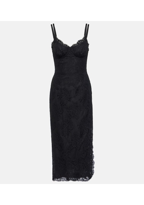 Dolce&Gabbana Chantilly lace slip dress