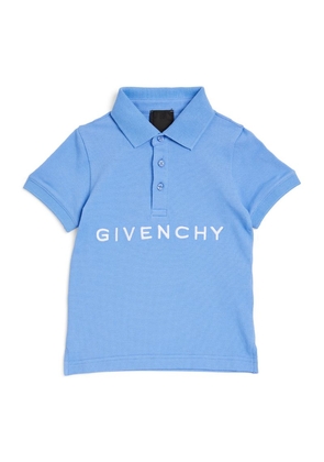 Givenchy Kids Stretch-Cotton Polo Shirt (4-12+ Years)