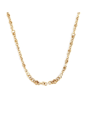 Spinelli Kilcollin Gold And Diamond Gravity Chain Necklace